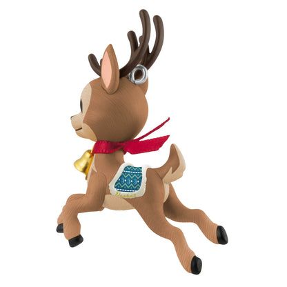 Dasher, 1st in the Eight Tiny Reindeer Series — 2025 Hallmark Keepsake Christmas Ornament