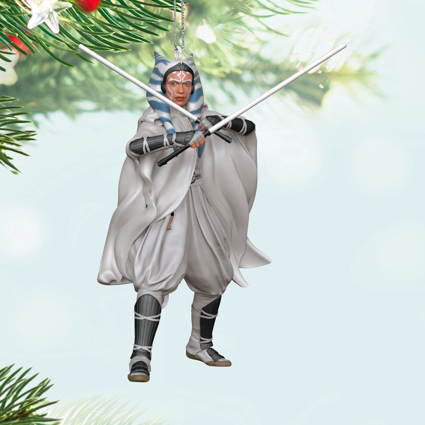 Star Wars™: Ahsoka™, Ahsoka Tano™, 29th in the Star Wars™ Series — 2025 Hallmark Keepsake Christmas Ornament