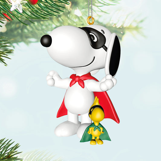 Peanuts® Masked Marvel, 28th in the Spotlight on Snoopy Series — 2025 Hallmark Keepsake Christmas Ornament