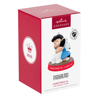 Peanuts® "Christmas is...", 2nd in the Series — 2025 Hallmark Keepsake Christmas Ornament