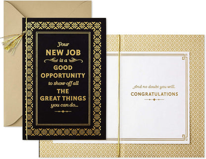 Hallmark Congratulations New Job Card (Great Things)