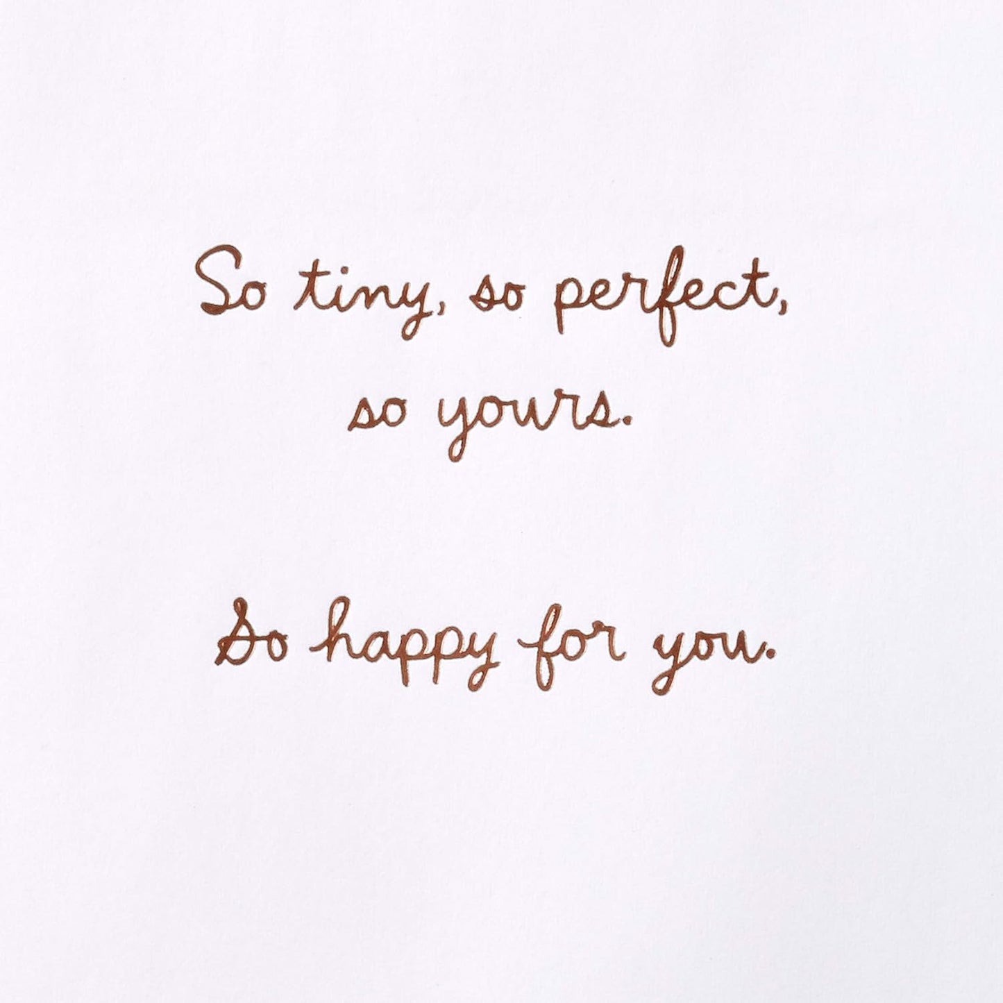 Hallmark Congratulations Greeting Card for New Baby Boy (Clothesline)