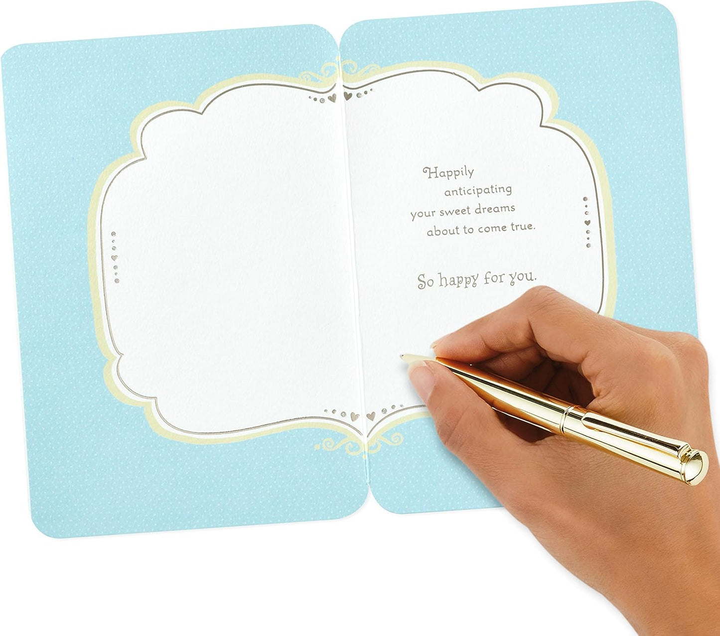 Hallmark Parent-to-Be Congratulations Greeting Card (Baby Mobile)