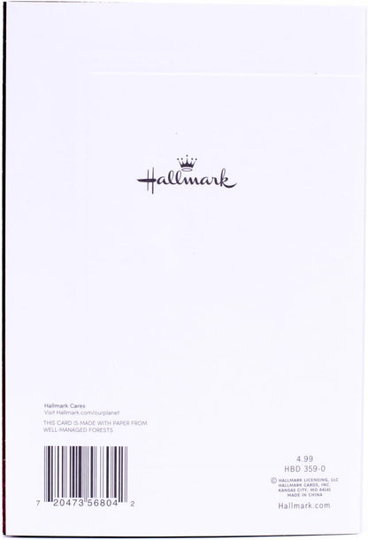 Hallmark 70th Birthday Greeting Card (Scrollwork Pattern)