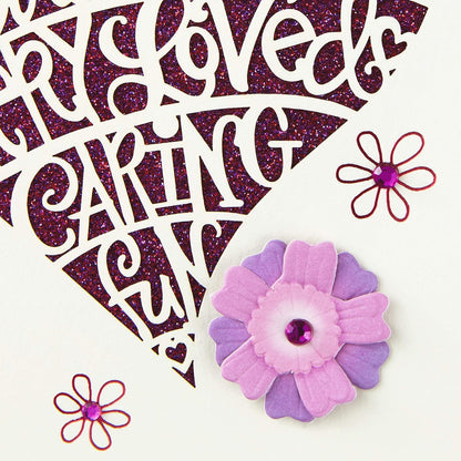Hallmark Birthday Greeting Card for Daughter (Heart Cutout)