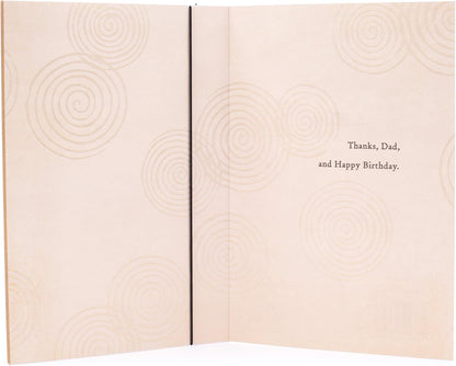 Hallmark Birthday Greeting Card for Dad (No Training Manual)