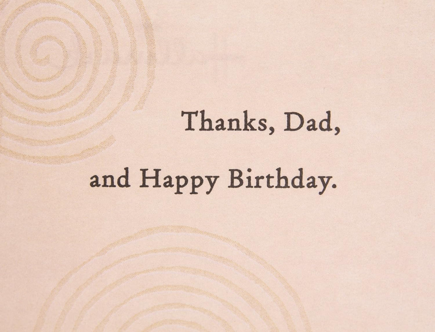 Hallmark Birthday Greeting Card for Dad (No Training Manual)