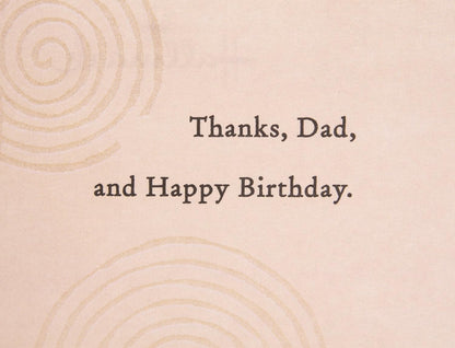 Hallmark Birthday Greeting Card for Dad (No Training Manual)