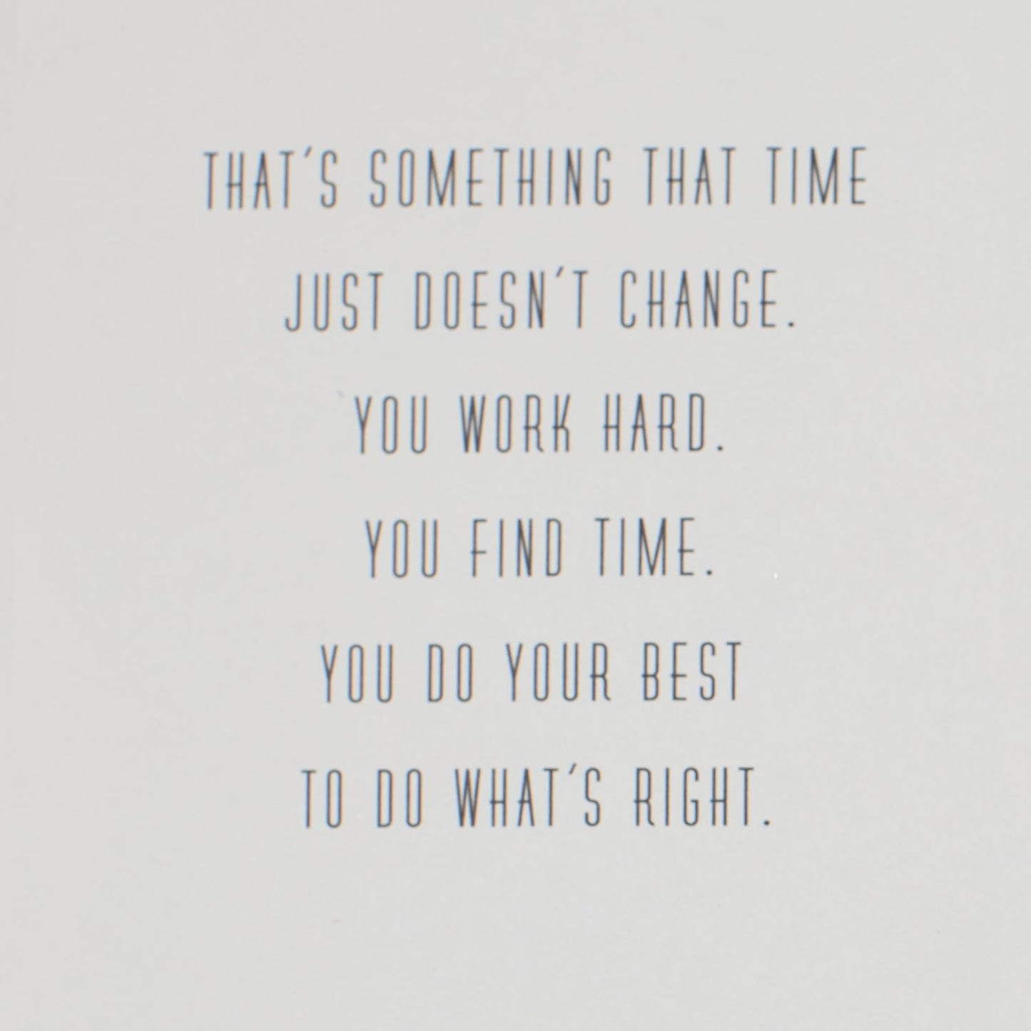 Hallmark Birthday Greeting Card to Son (Good Man, Great Son) with heartfelt inside message printed on high quality paper stock.