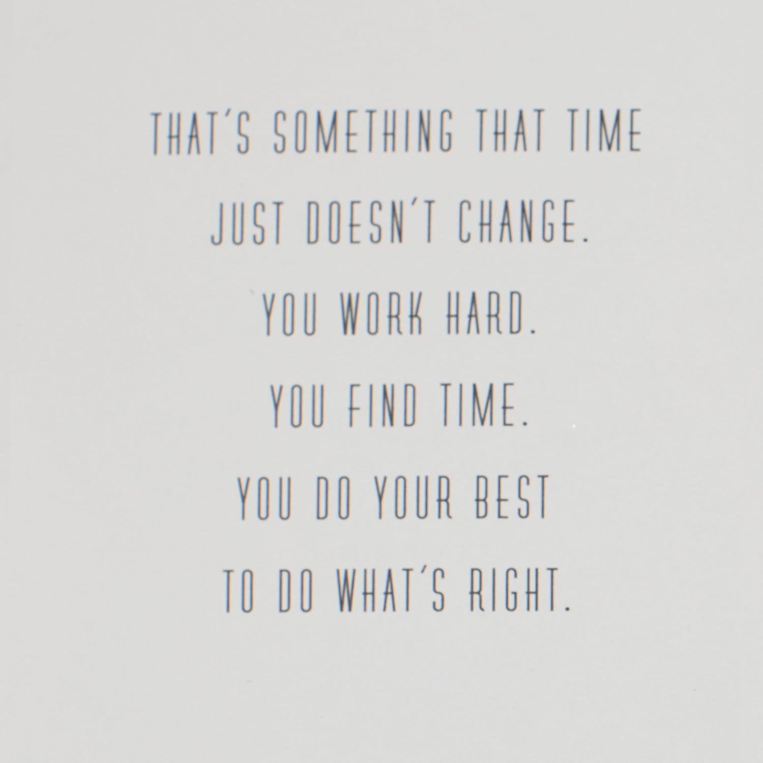 Hallmark Birthday Greeting Card to Son (Good Man, Great Son) with heartfelt inside message printed on high quality paper stock.