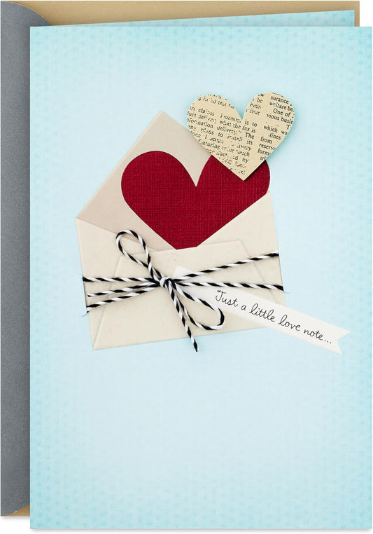 Hallmark Everyday Greeting Card (Love Note)