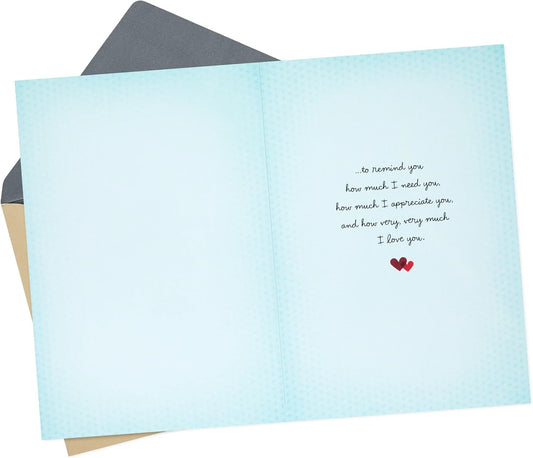 Hallmark Everyday Greeting Card (Love Note)