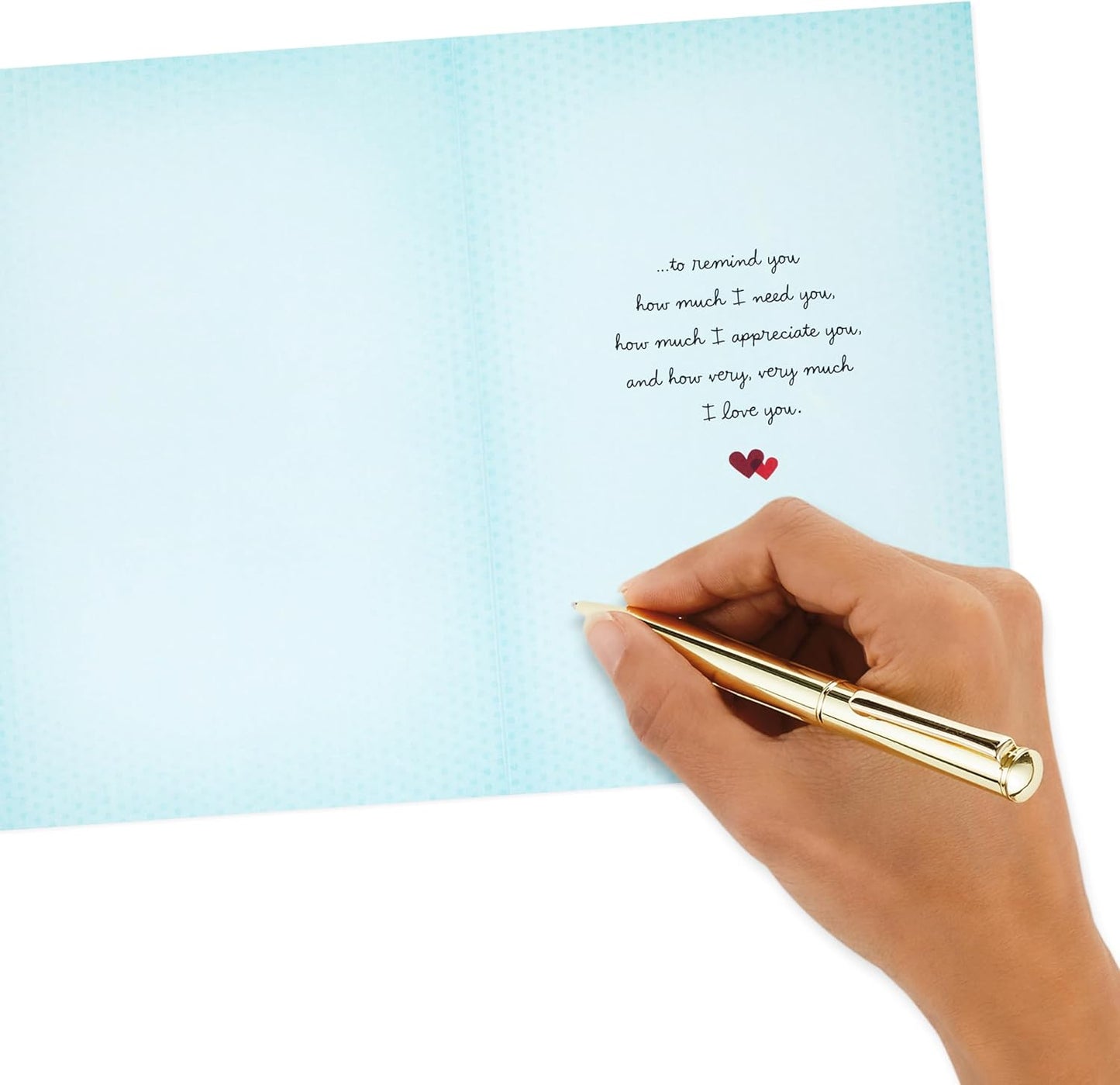 Hallmark Everyday Greeting Card (Love Note)
