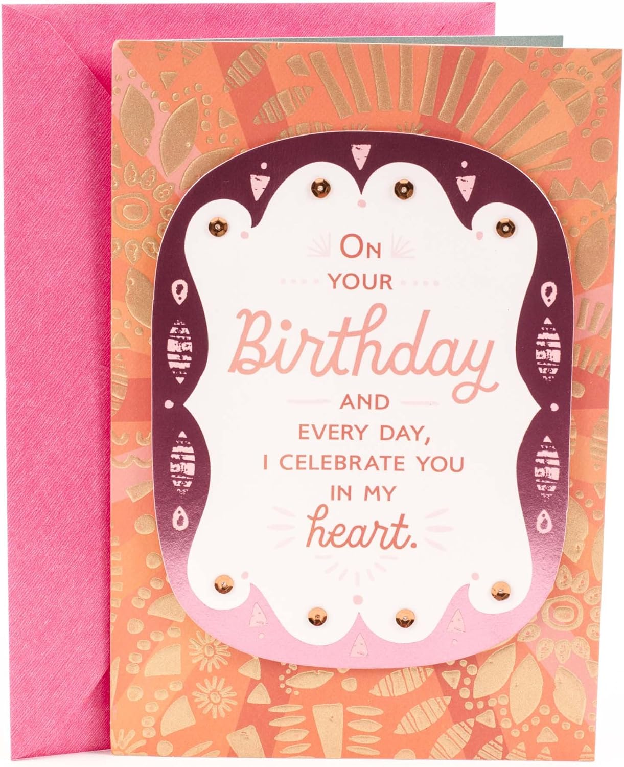 Hallmark Mahogany Birthday Card for Daughter (I Celebrate You)