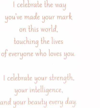 Hallmark Mahogany Birthday Card for Daughter (I Celebrate You)