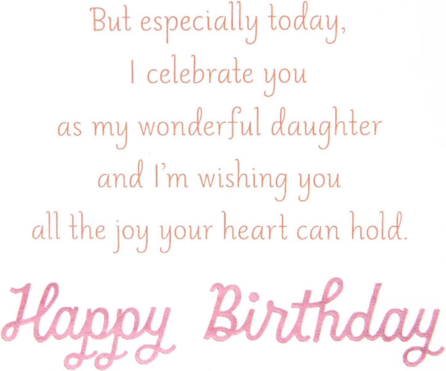 Hallmark Mahogany Birthday Card for Daughter (I Celebrate You)