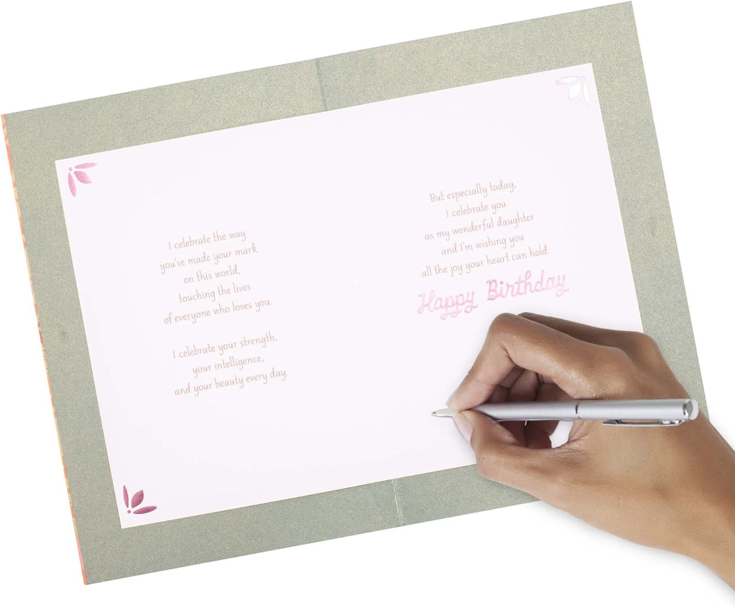 Hallmark Mahogany Birthday Card for Daughter (I Celebrate You)