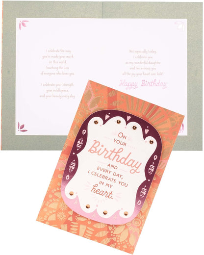 Hallmark Mahogany Birthday Card for Daughter (I Celebrate You)