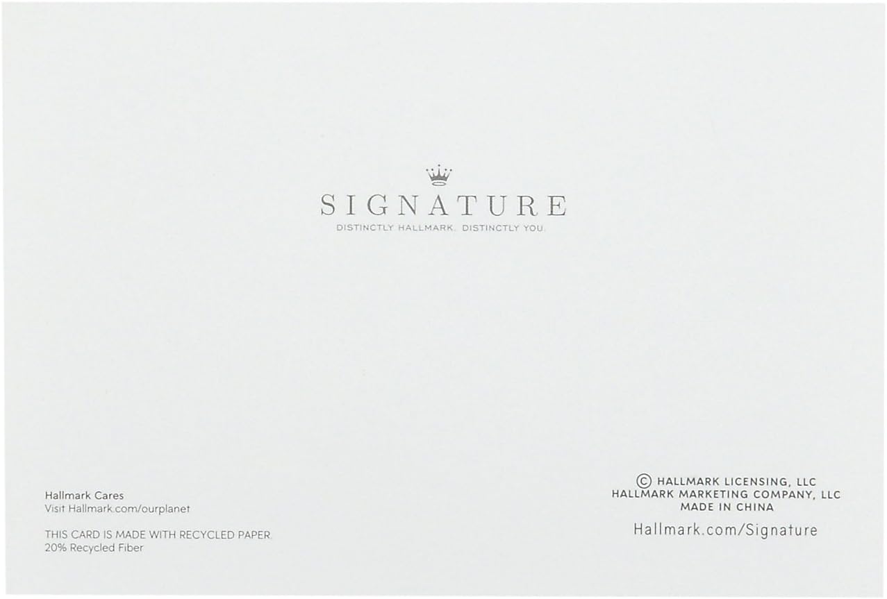 Hallmark Signature Birthday Card (Ballerina Princess)