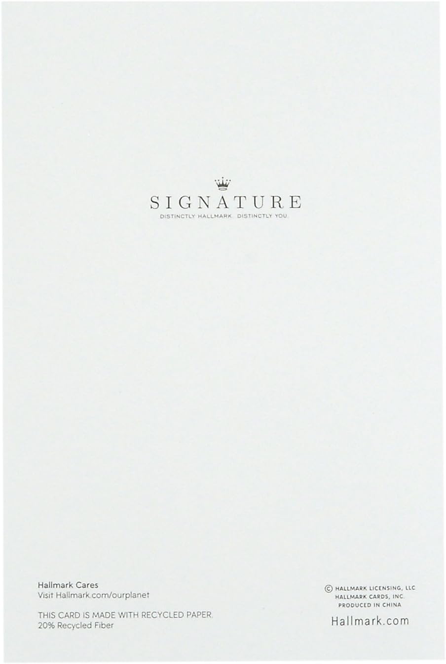 Hallmark Signature Birthday Card for Mom (Flowers)