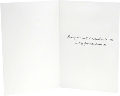 Hallmark Signature Love Card, Time Flies (Romantic Anniversary Card, Birthday Card, Sweetest Day Card)