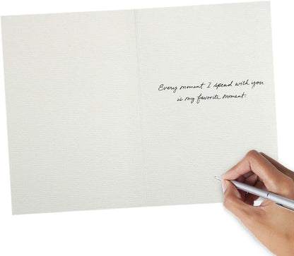 Hallmark Signature Love Card, Time Flies (Romantic Anniversary Card, Birthday Card, Sweetest Day Card)