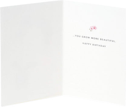 Hallmark Signature Birthday Card for Her (Orchid)