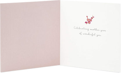Hallmark Signature Birthday Card for Her (Cake)