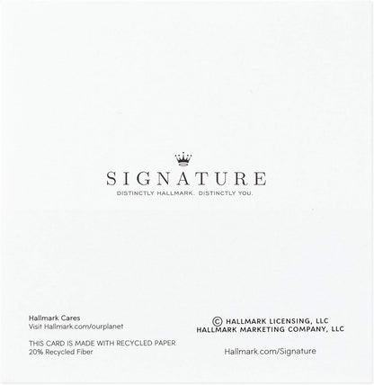 Hallmark Signature Birthday Card for Her (Cake)