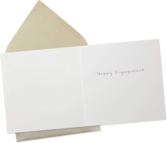 Hallmark Signature Engagement Card (Sparkly News)