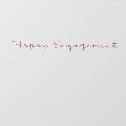 Hallmark Signature Engagement Card (Sparkly News)