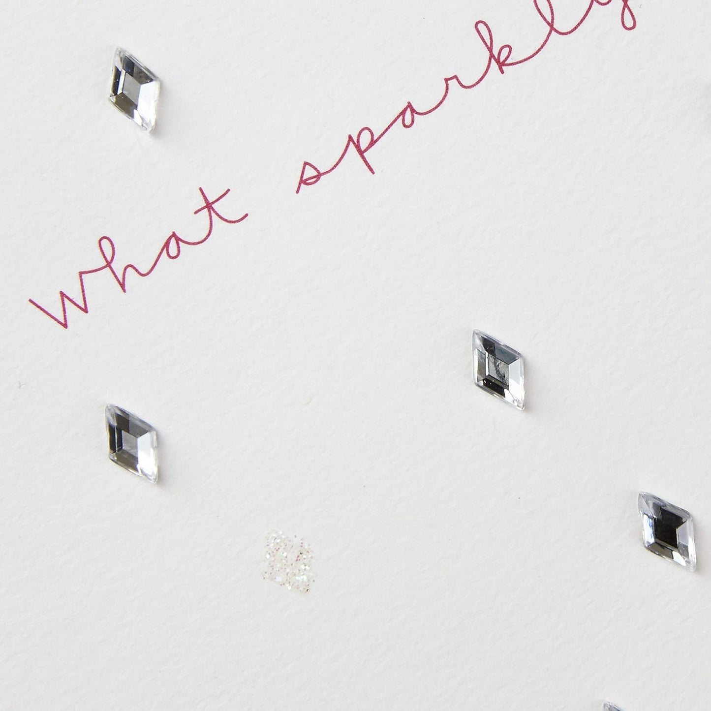 Hallmark Signature Engagement Card (Sparkly News)