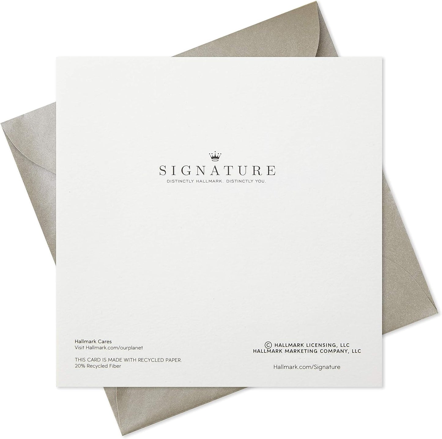 Hallmark Signature Engagement Card (Sparkly News)