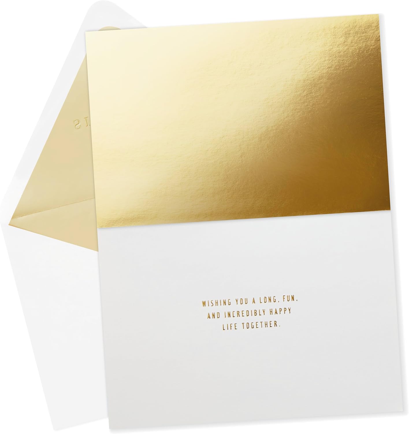 Hallmark Signature Congratulations Engagement Card, Bridal Shower Card, Wedding Card (Congrats Confetti)