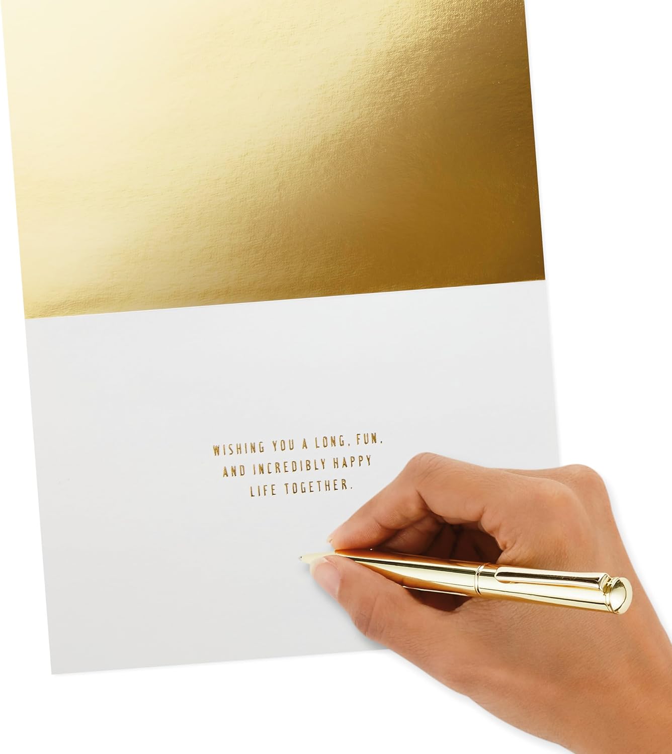 Hallmark Signature Congratulations Engagement Card, Bridal Shower Card, Wedding Card (Congrats Confetti)