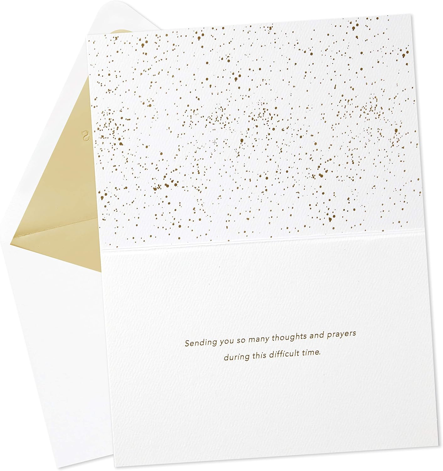 Hallmark Signature Sympathy Card (Many Thoughts and Prayers)