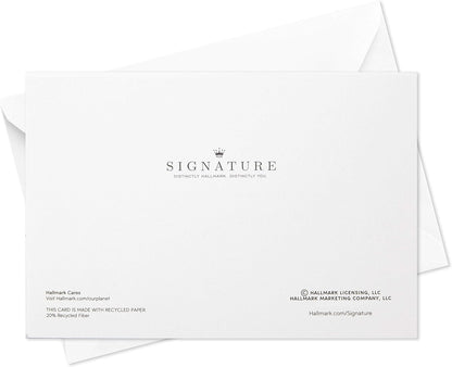 Hallmark Signature Sympathy Card (Many Thoughts and Prayers)