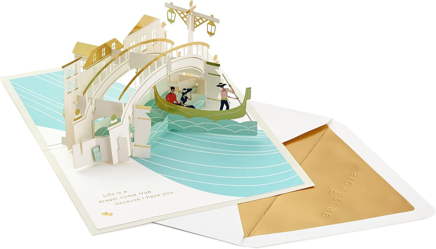 Hallmark Signature Paper Wonder Pop Up Love Card, Because I Have You (Birthday Card, Anniversary Card, Sweetest Day Card)