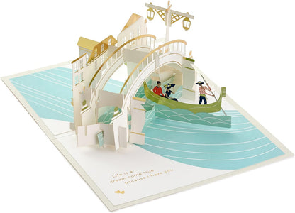 Hallmark Signature Paper Wonder Pop Up Love Card, Because I Have You (Birthday Card, Anniversary Card, Sweetest Day Card)