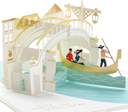 Hallmark Signature Paper Wonder Pop Up Love Card, Because I Have You (Birthday Card, Anniversary Card, Sweetest Day Card)