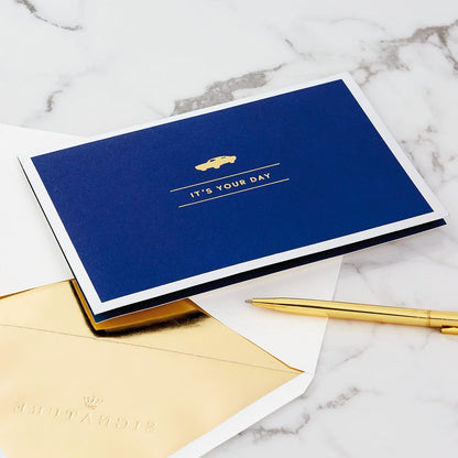 Hallmark Signature Paper Wonder Pop Up Birthday Card (Classic Car, Amazing Ride)