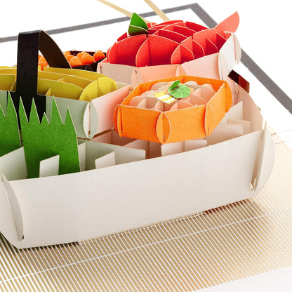 Hallmark Signature Paper Wonder Pop Up Birthday Card (Sushi, Everything That Makes You Happy) featuring vibrant sushi pop-up design.