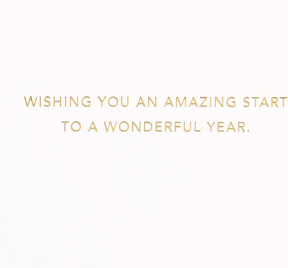 Hallmark Signature Birthday Card (Wonderful Year)