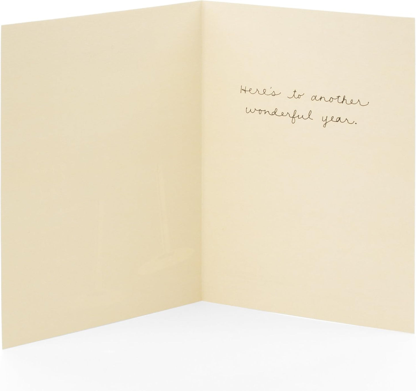 Hallmark Signature Anniversary Greeting Card (Toasting Glasses)