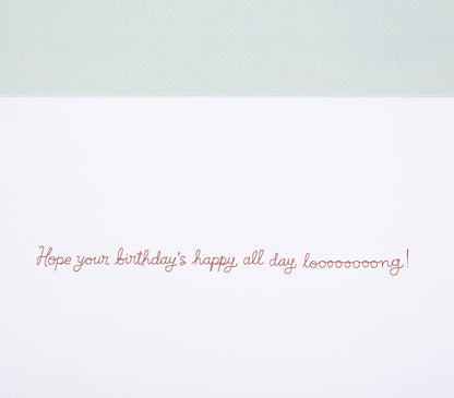 Hallmark Signature Birthday Greeting Card (Dog in Sweater)