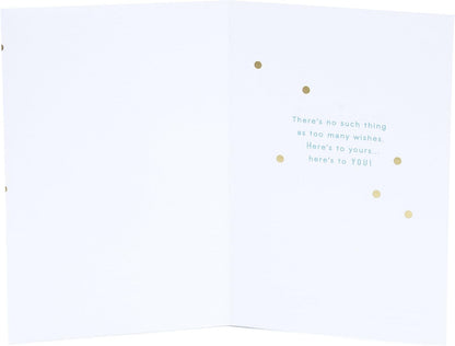 Hallmark Signature Birthday Greeting Card (Candle Bundle)