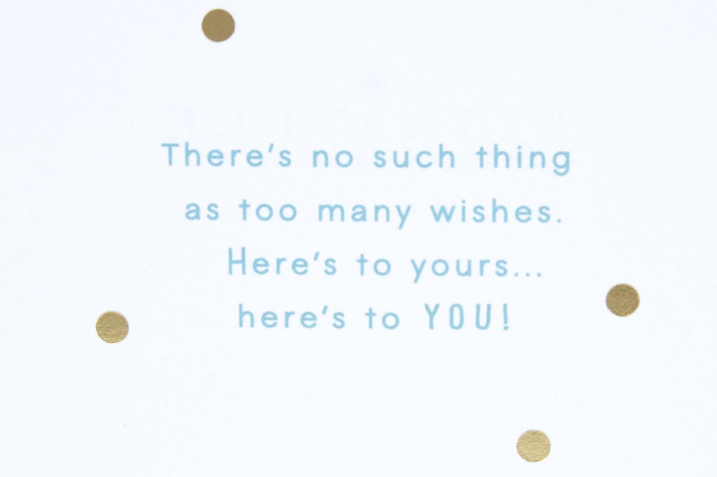 Hallmark Signature Birthday Greeting Card (Candle Bundle)