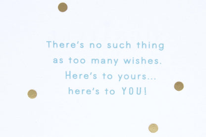 Hallmark Signature Birthday Greeting Card (Candle Bundle)