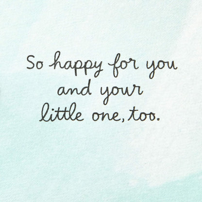 Hallmark Paper Wonder Pop Up Baby Shower Card (Sweet Dream Come True)