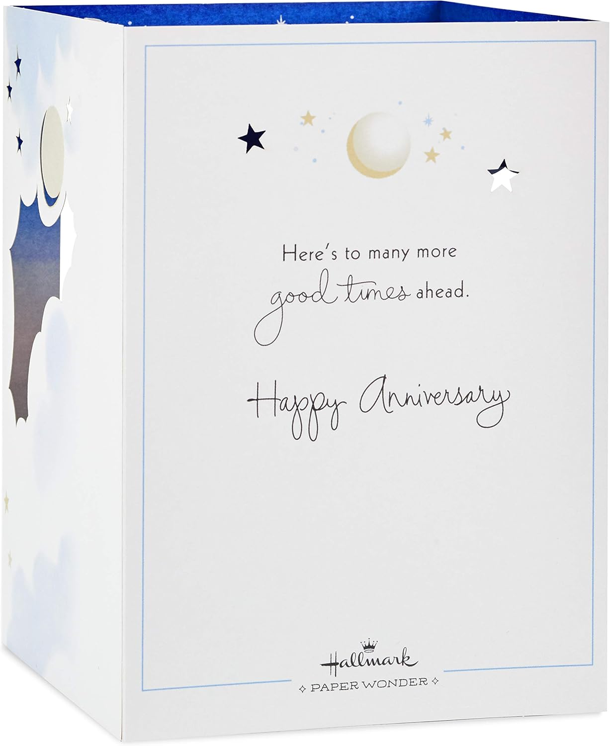 Hallmark Paper Wonder Displayable Pop Up Anniversary Card (Adventure Continues)